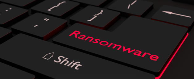 Ransomware keyboard key
